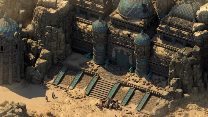 pillars deadifre desert temple