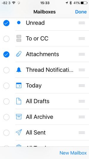 add new mailbox views