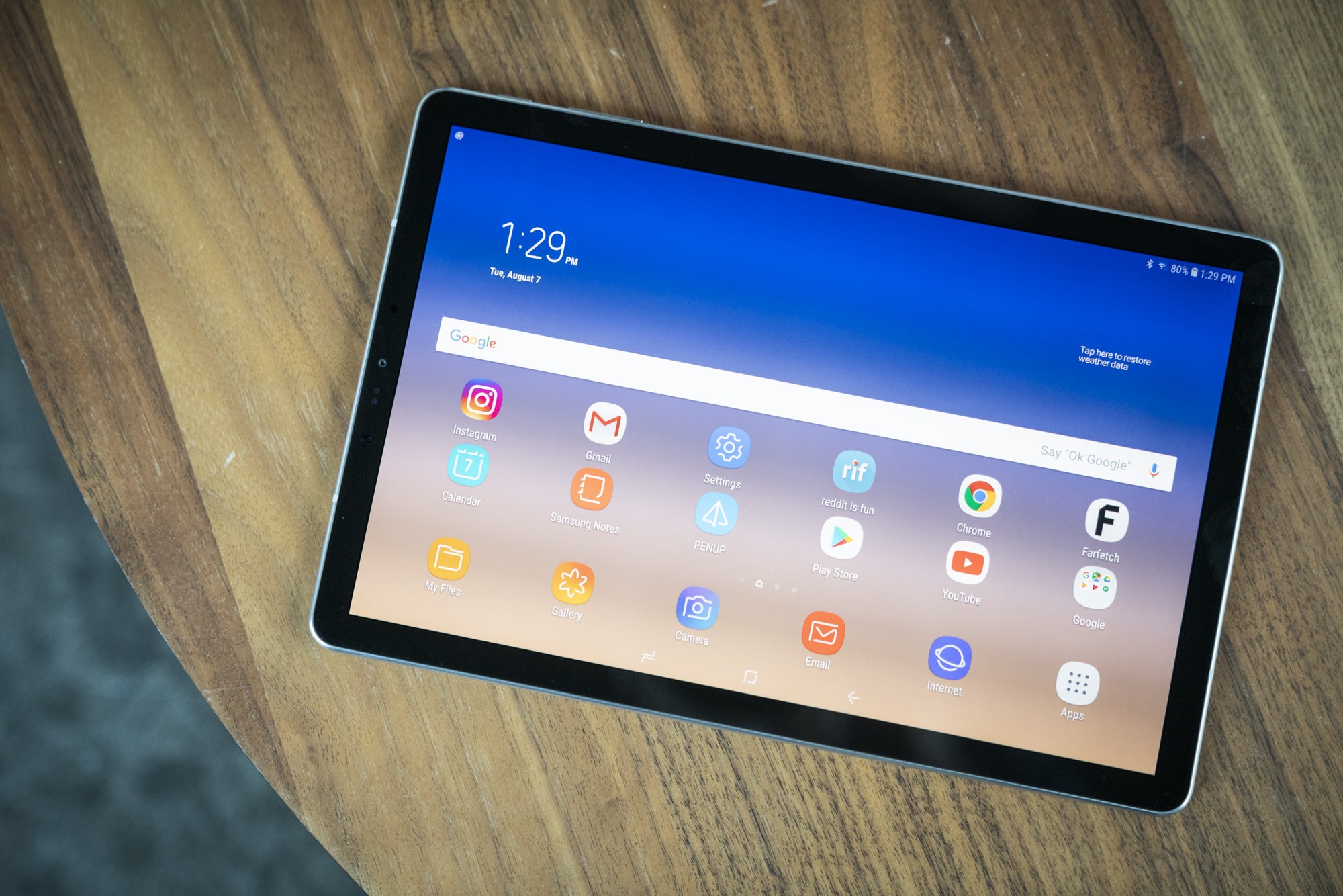 Samsung presenta la tableta Galaxy Tab S4