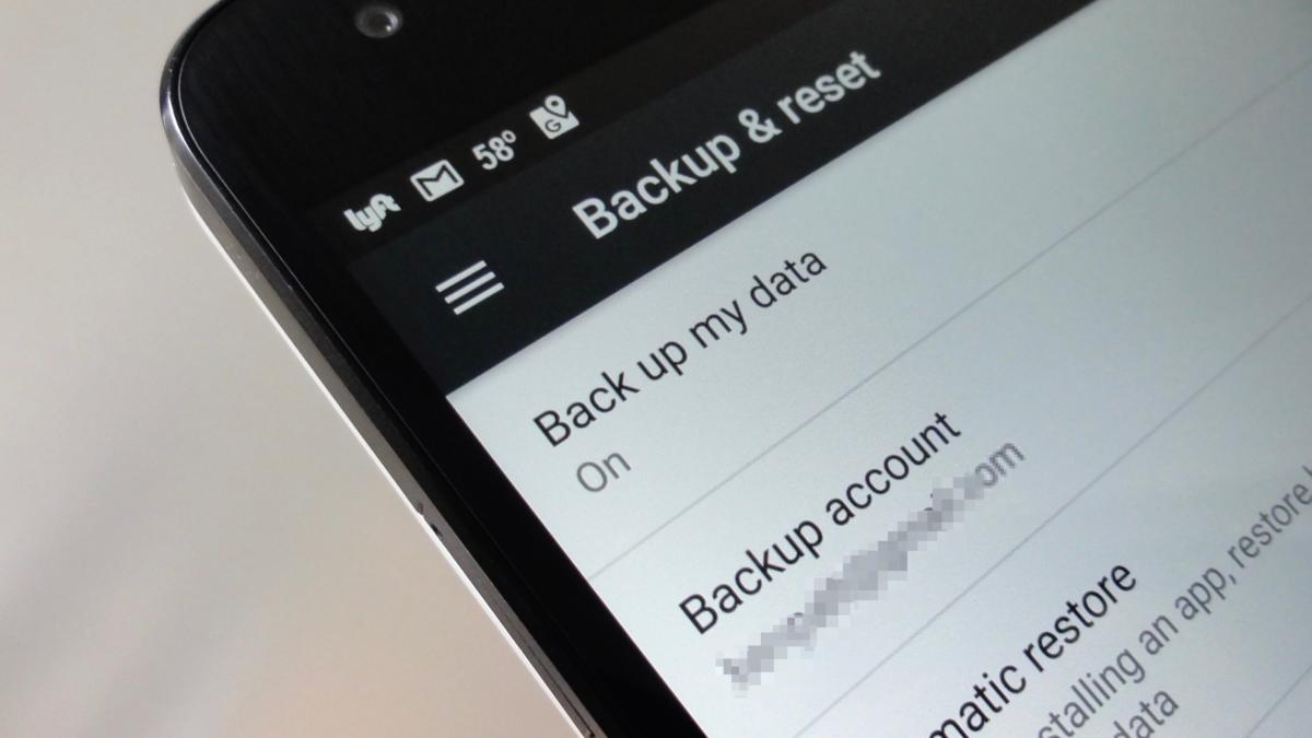 Keep your Android data backed up