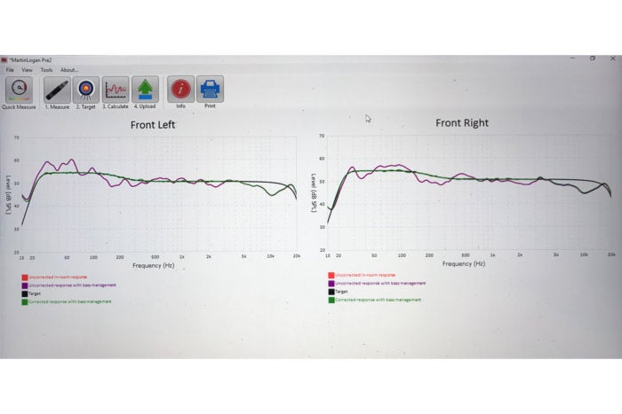 Using ARC in Windows will show you before and after curves and will allow you to do additional twea