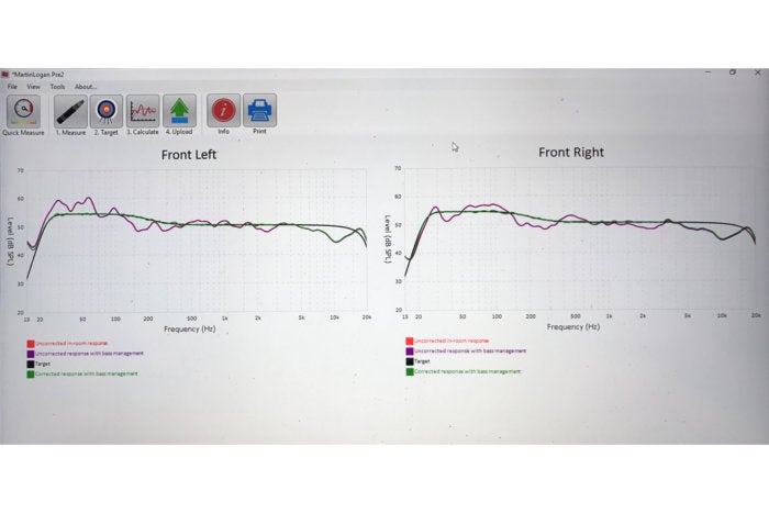 Using ARC in  Windows will show you before and after curves and will allow you to do additional twea