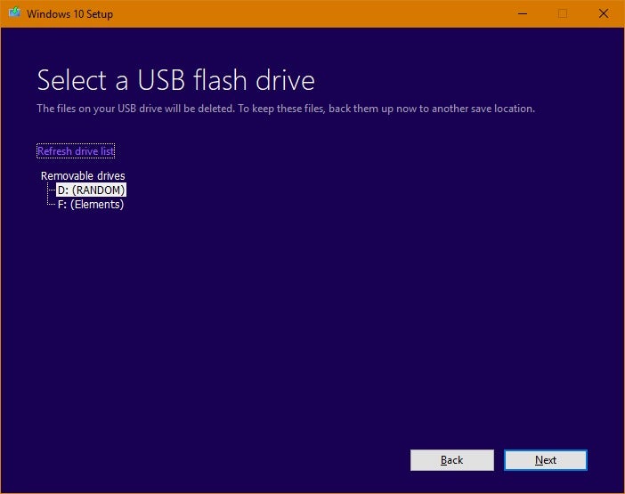 Ørken hektar erfaring How to install Windows 10 on a USB drive with Microsoft's Media Creation  Tool | PCWorld