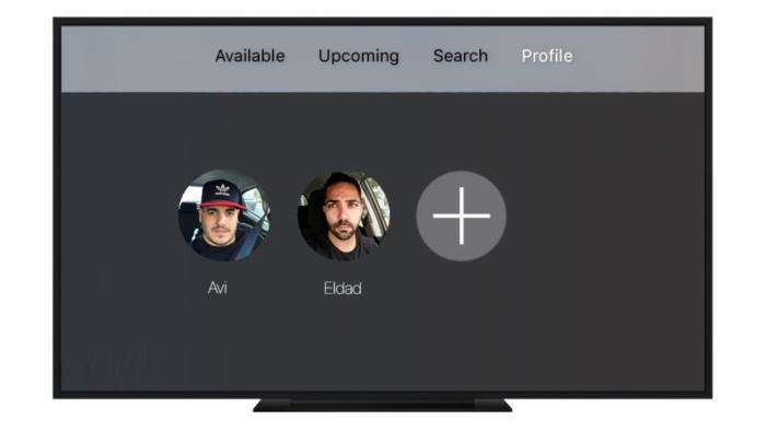 multiple users apple tv tvos