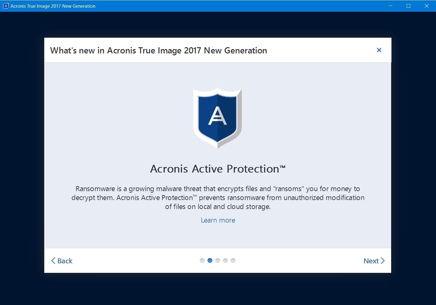 phần mềm acronis true image 2017