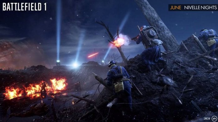 battlefield 1 nivelle nights