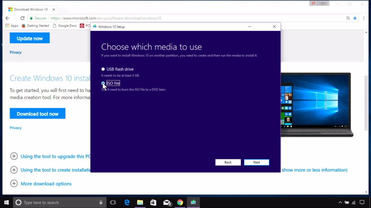 download windows 10 home iso without media creation tool