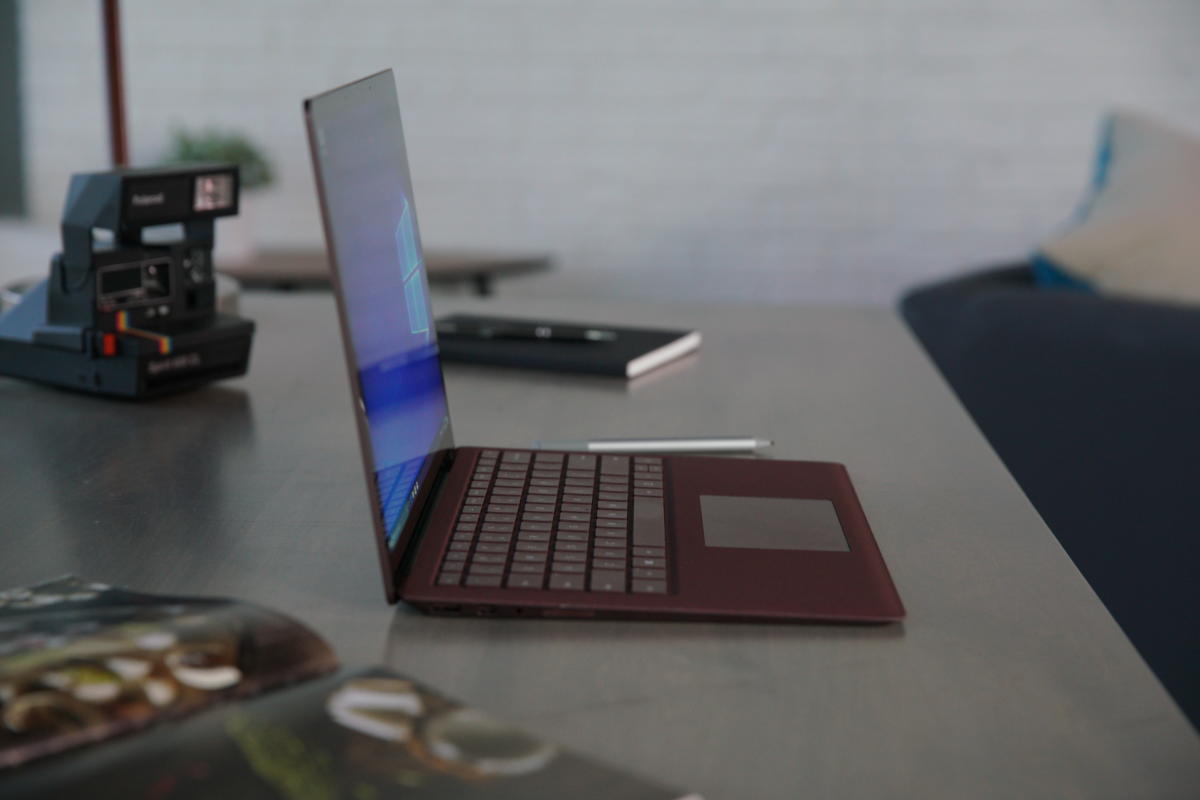 surface laptop for video editing