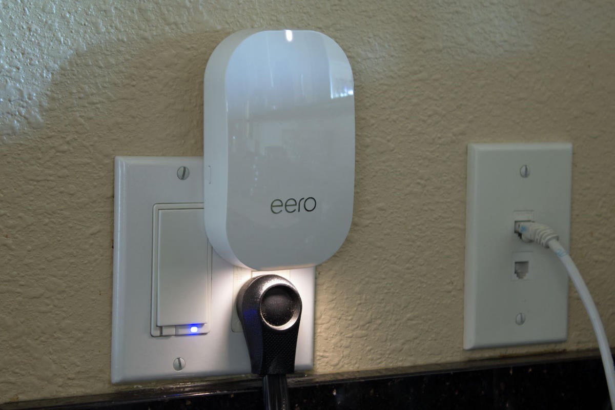 ring eero router inside new home