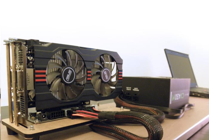How to use external graphics card with a |