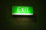 exit sign