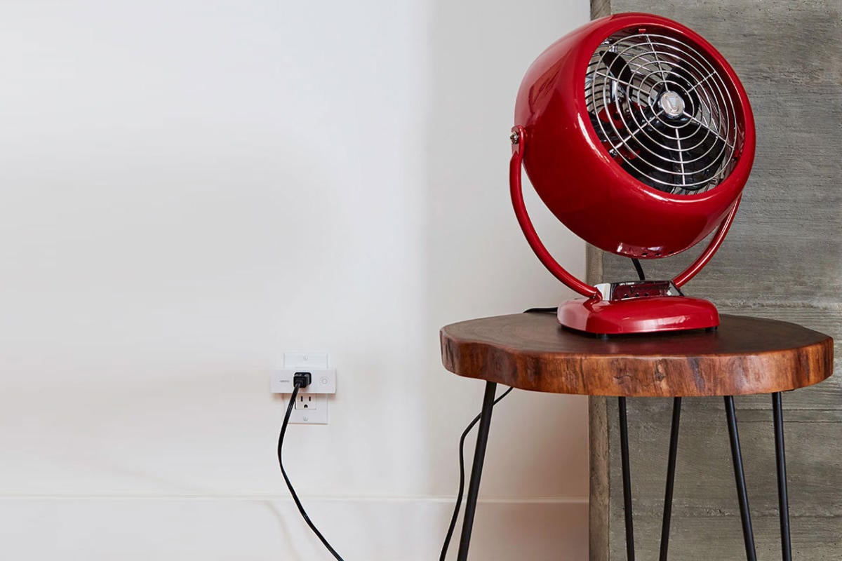Fan plugged into Wemo Mini