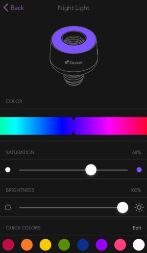 iDevcies Socket ring color