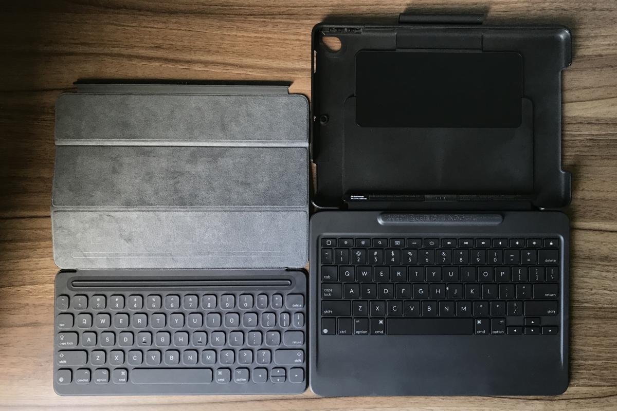 Ipad Keyboard Showdown Smart Connector Vs Bluetooth Youtube