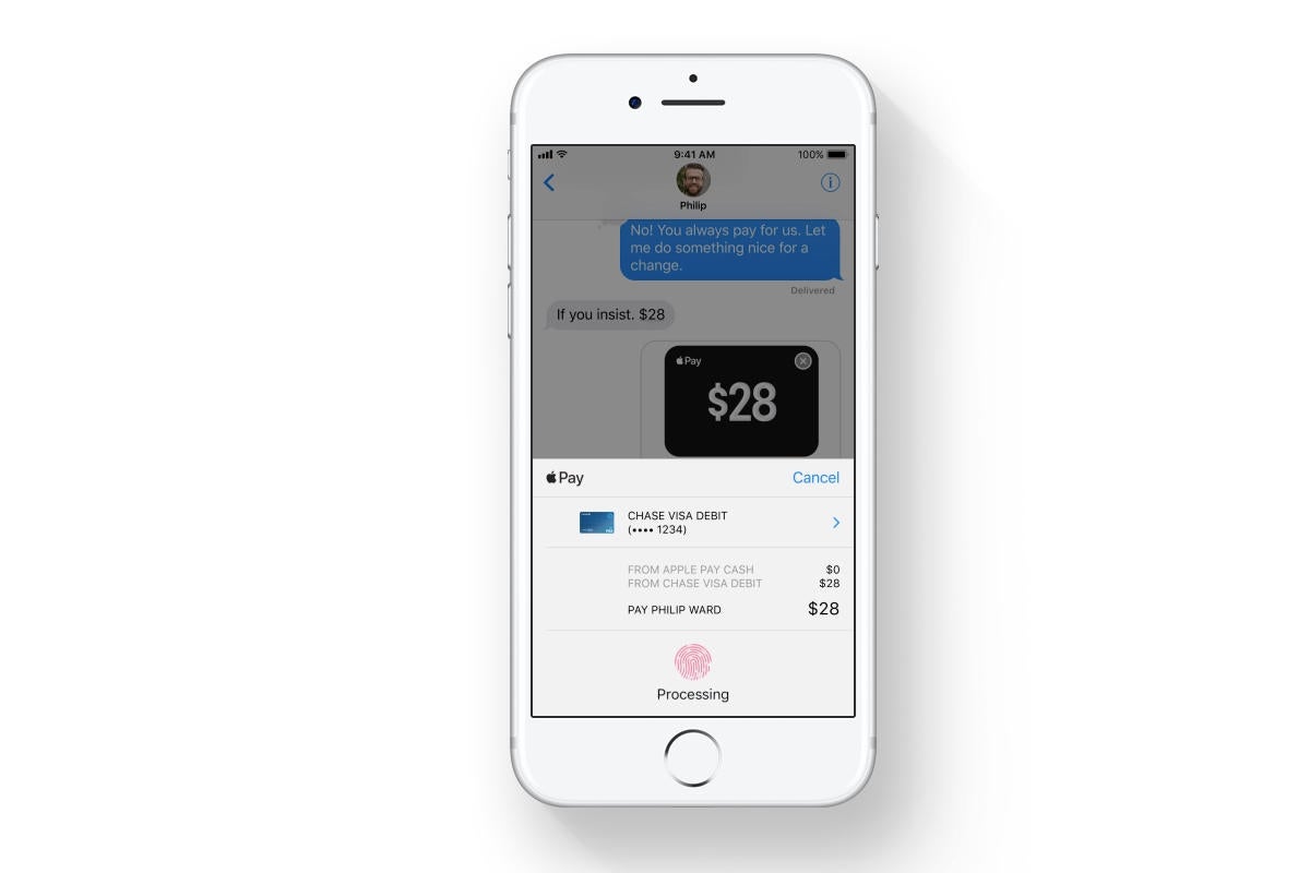 ios 11 apple pay p2p payments messages