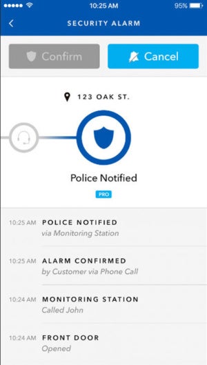 Iris alarm tracker