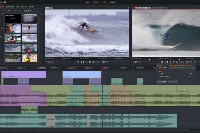 lightworks video editing software