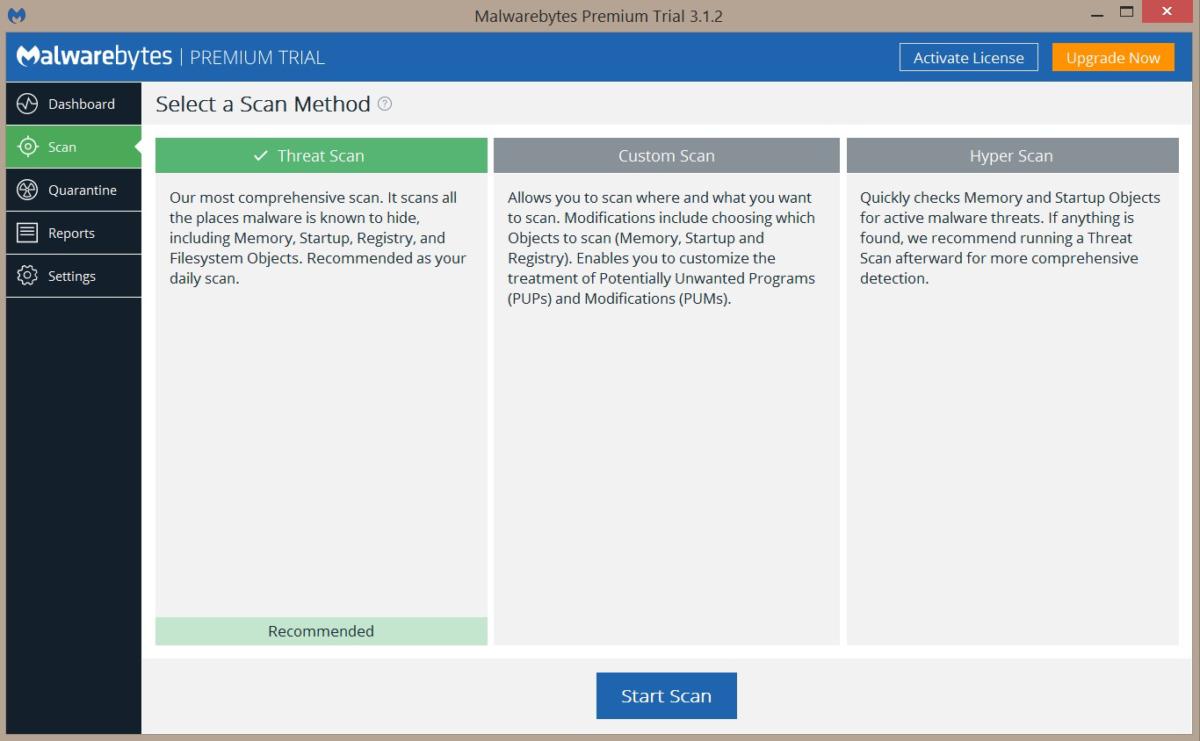 how to check for malware on windows 10