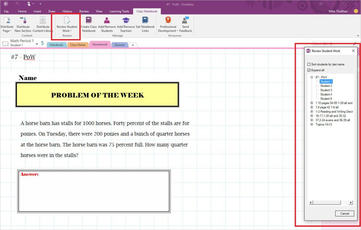 todo in onenote