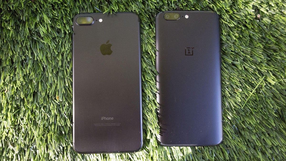oneplus5 iphone comparison