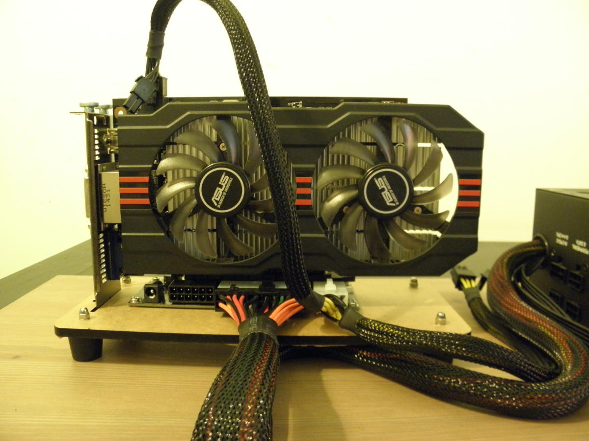 How to use external graphics card with a |