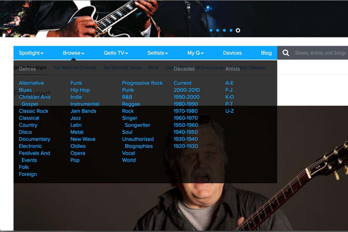 qello review menu