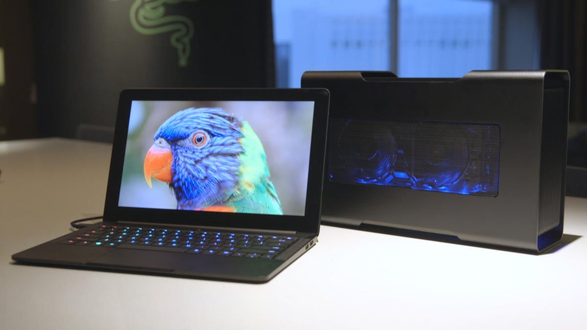 Laptops with external on sale gpu