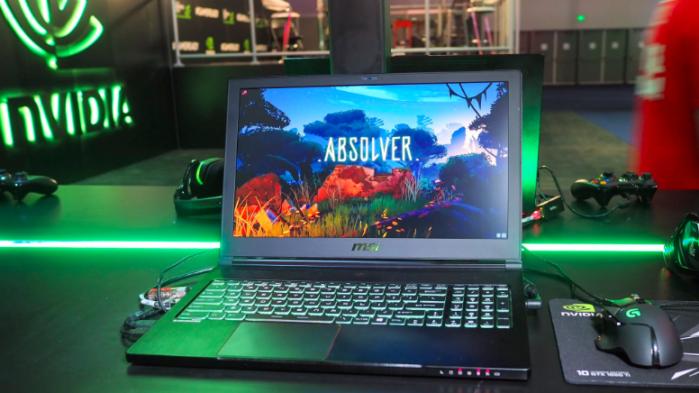 Nvidia Max-Q laptop absolver
