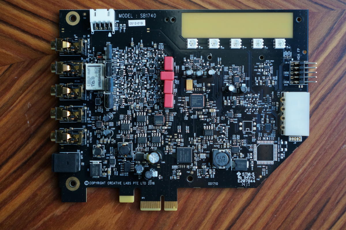 soundblaster ae5 y