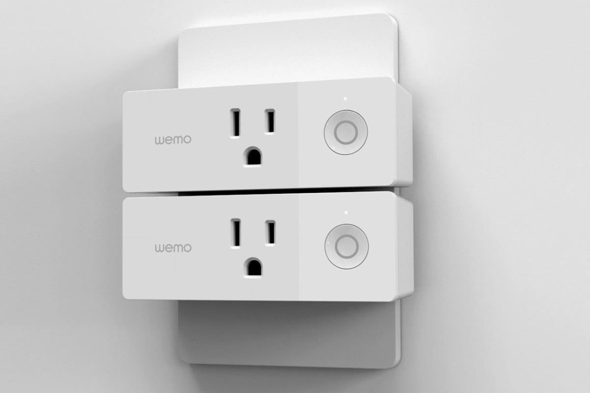 Stacked Wemo Mini Smartplugs