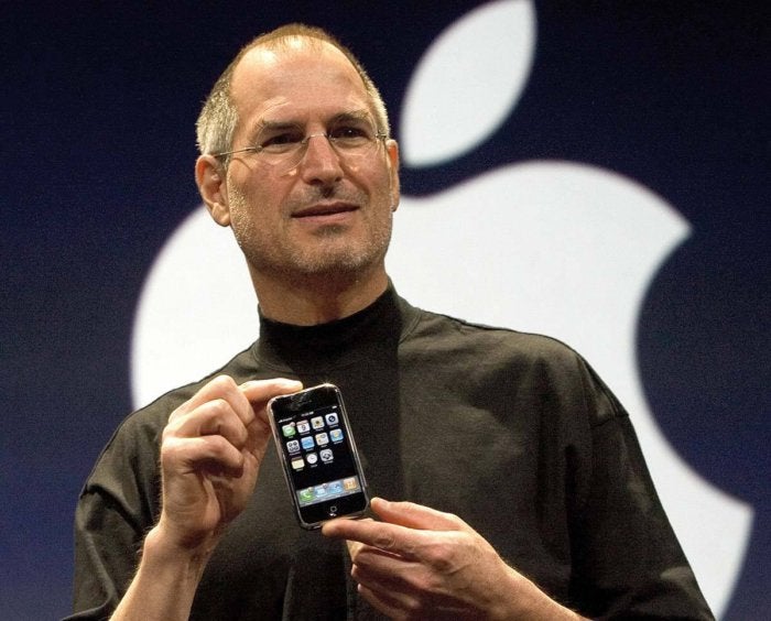 steve jobs original iphone 2007