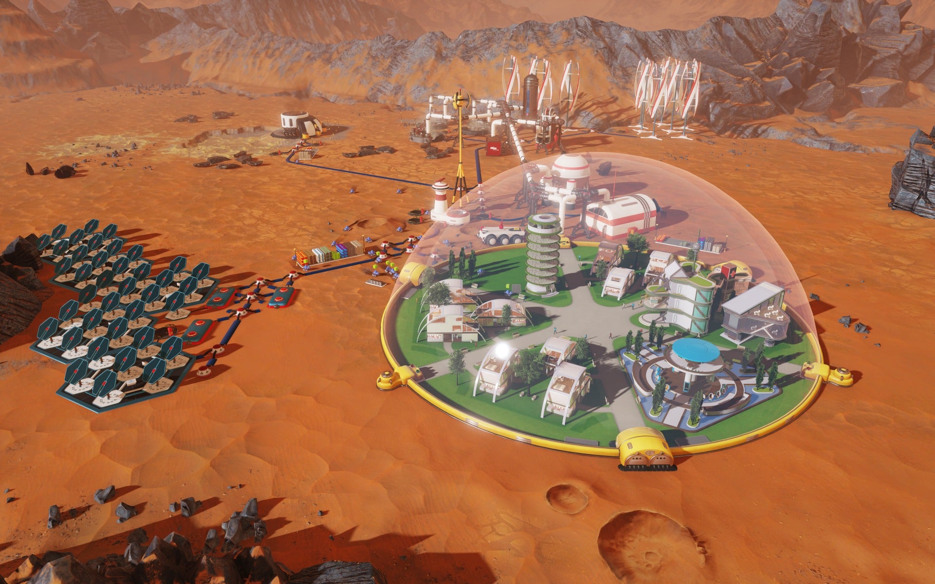 Surviving Mars captures the excitement and dread of launching a colony