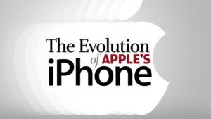 the evolution of apples iphone