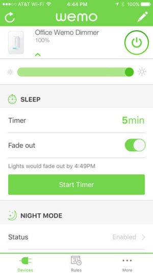 Wemo app