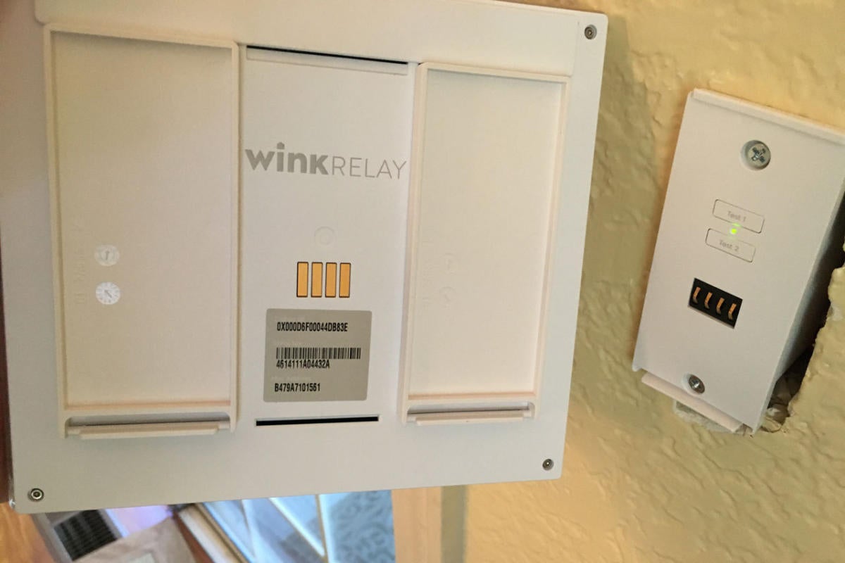Wink relay in junction box