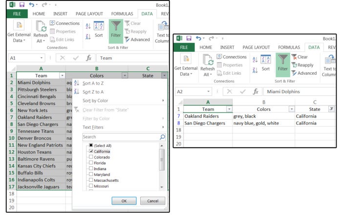 06 use filters to sort and display specific data