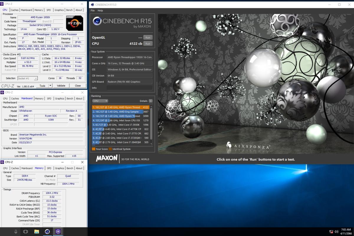 amd ryzen threadripper overclocking screenshot 7 29 17