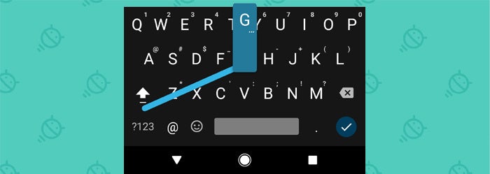 Android Keyboard Shortcuts: Capitalization
