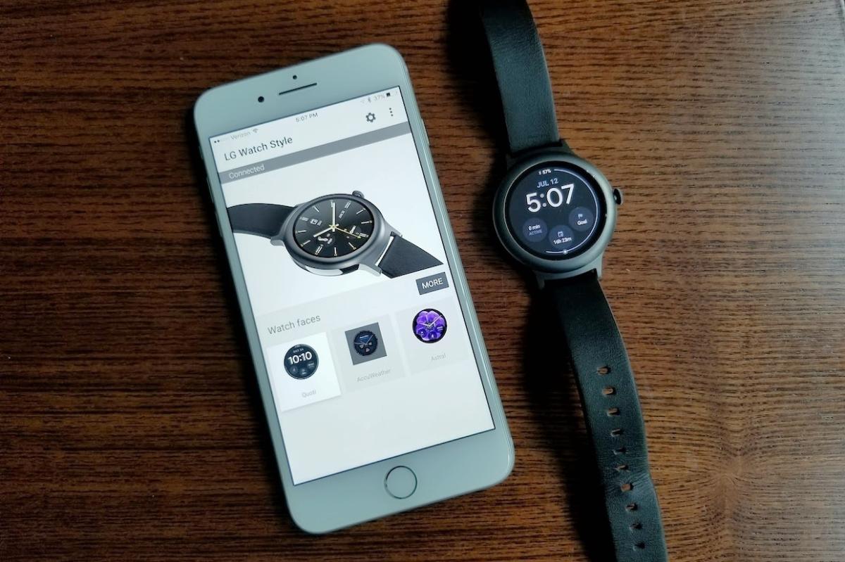 android watch connect to iphone