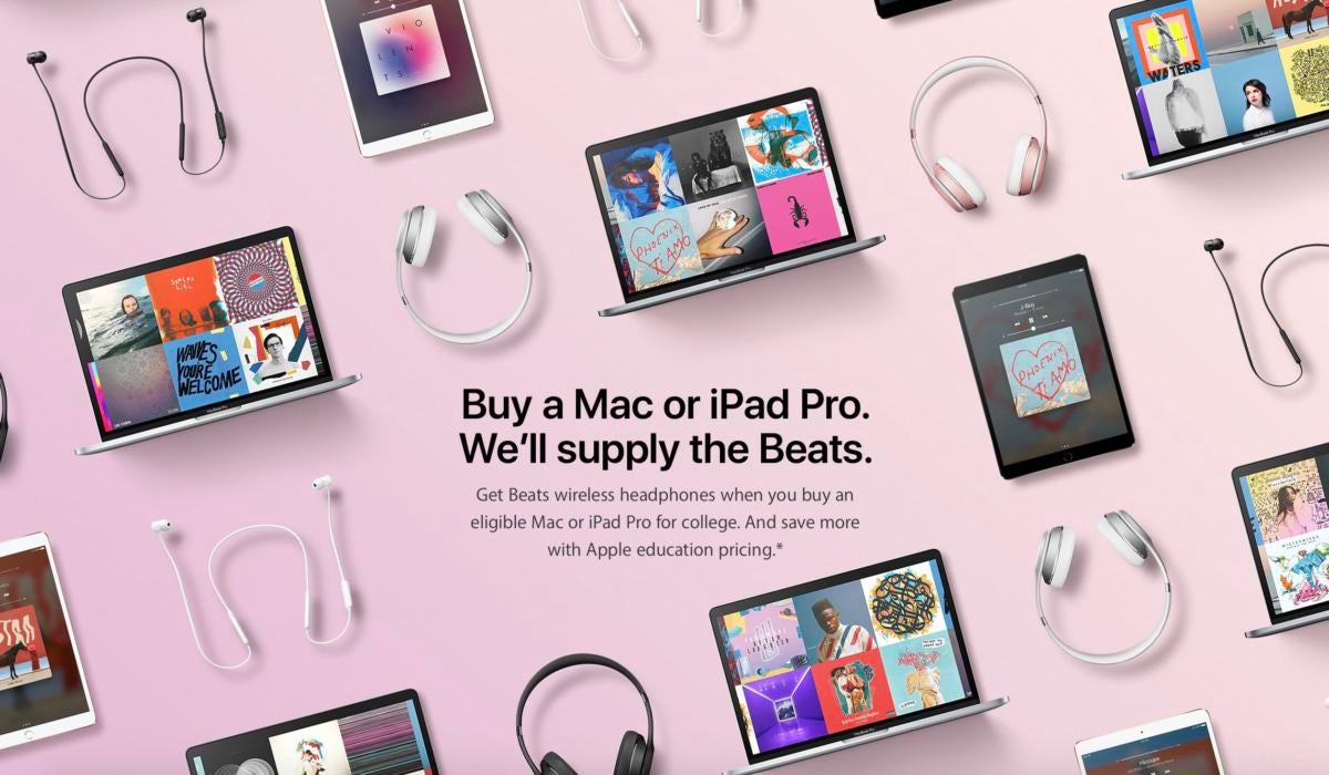 Students can score Beats earphones with Mac and iPad purchases Macworld