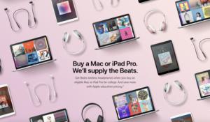 apple back to school promo