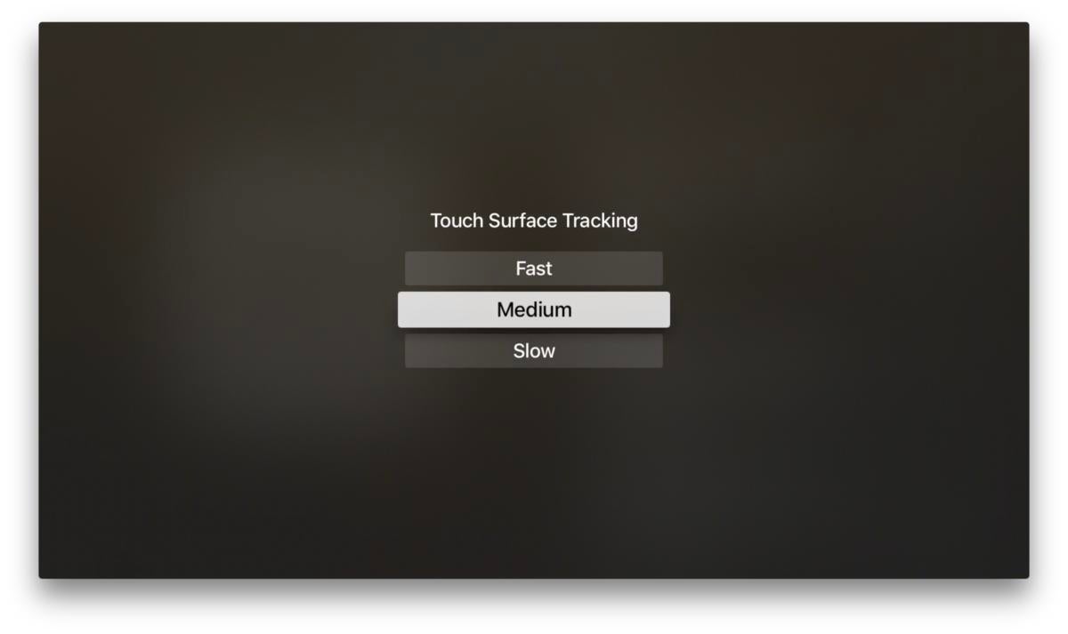 apple tv toouch tracking