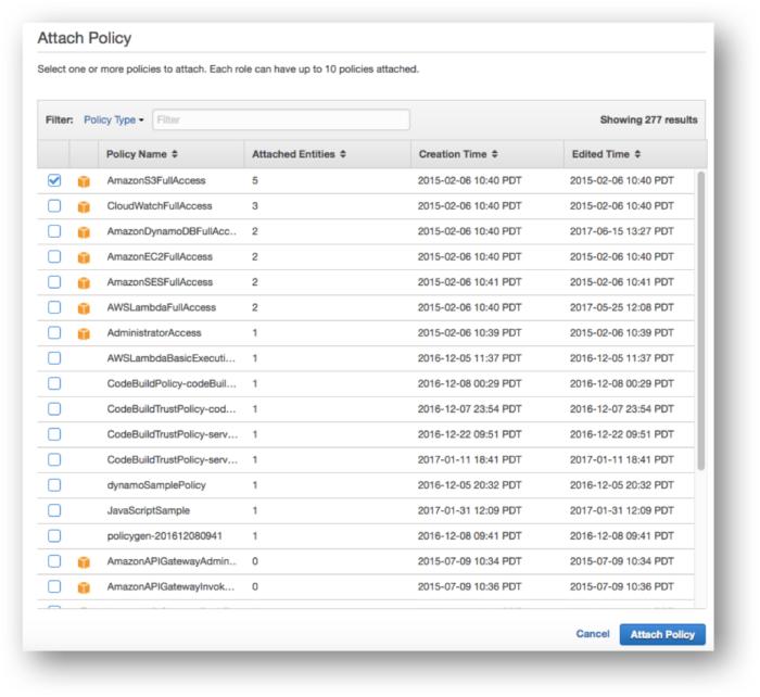 aws lambda 16