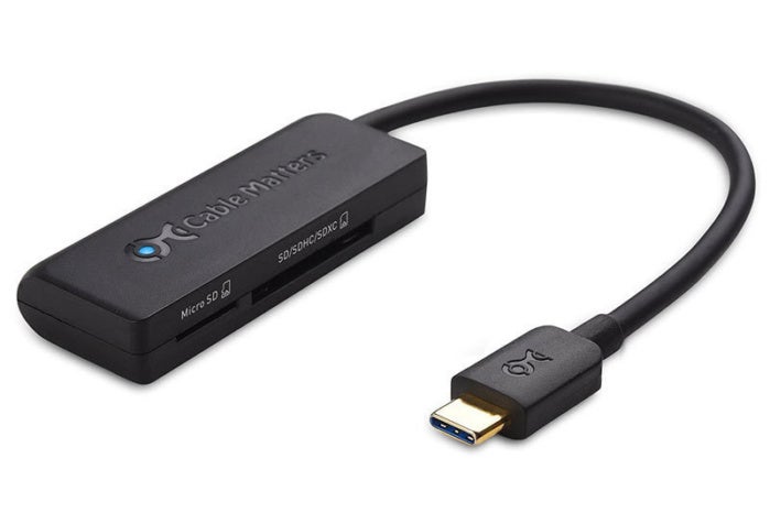 Cable Matters Usb 3 1 Type C Dual Slot Card Reader Review Fast Data Transfers From A Sd Reader That S Easy On The Wallet Macworld