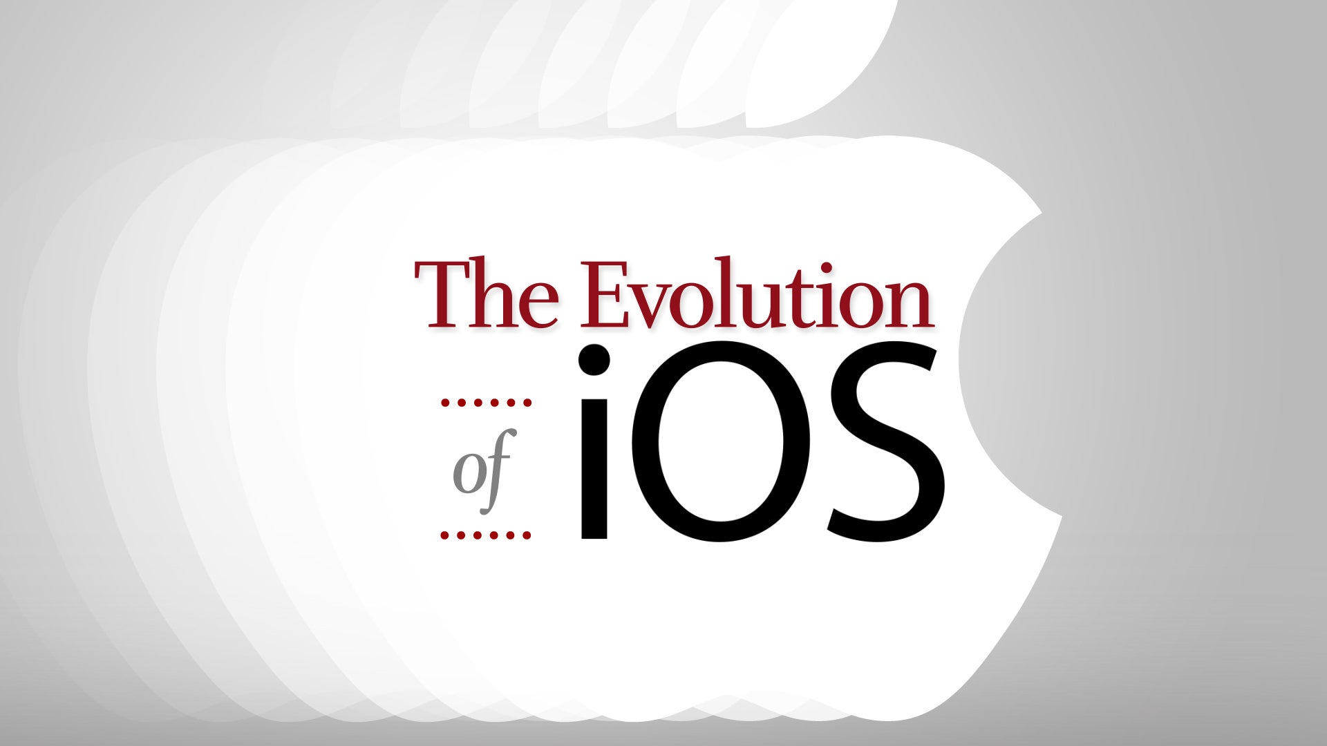 The Evolution of iOS