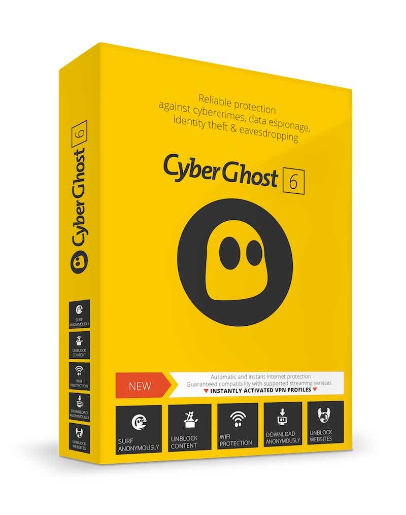 CyberGhost VPN - Simplest for server areas
