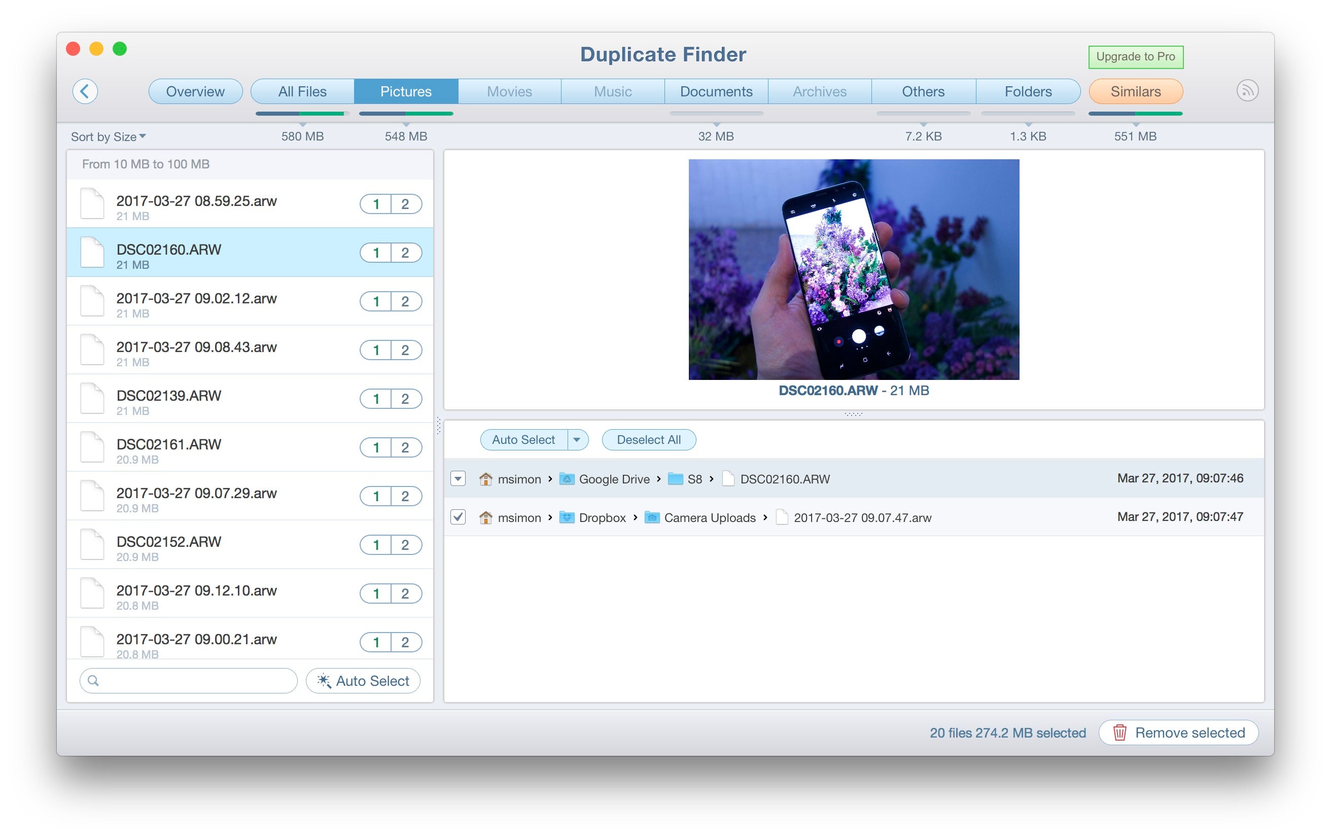 awesome duplicate photo finder review