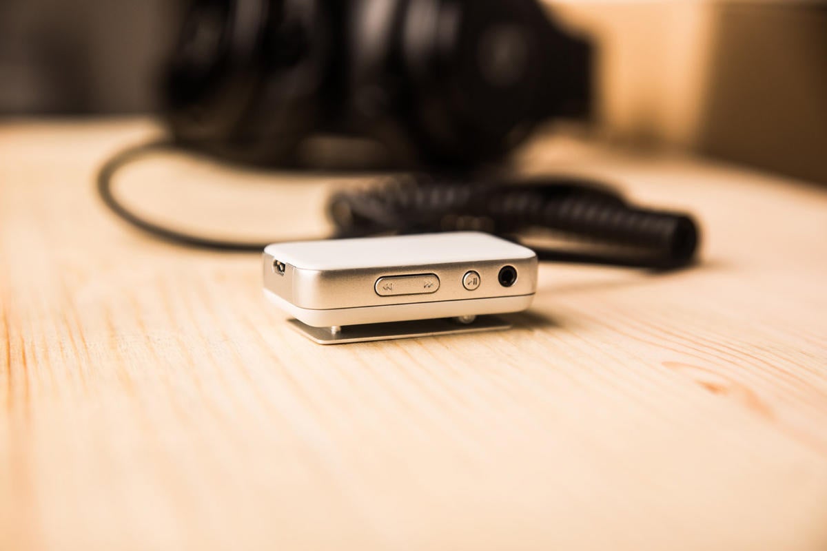 earstudio with headphones