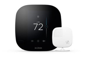 Ecobee3 with sensor