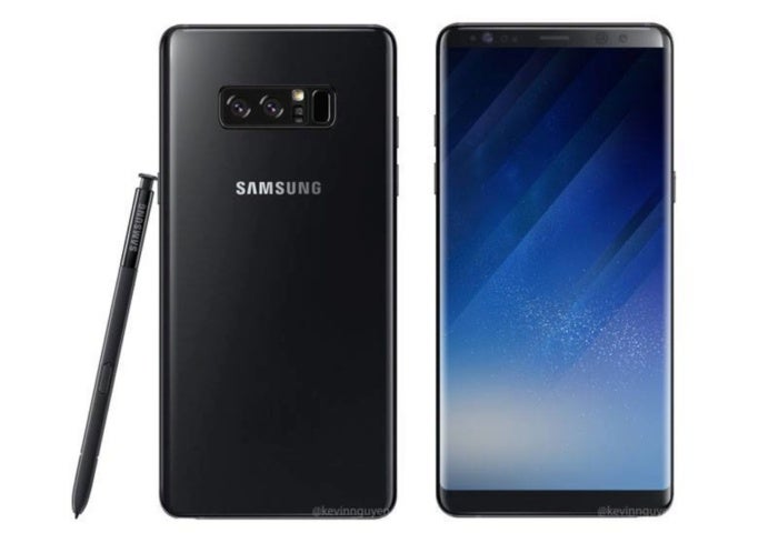 galaxy note 8 leak